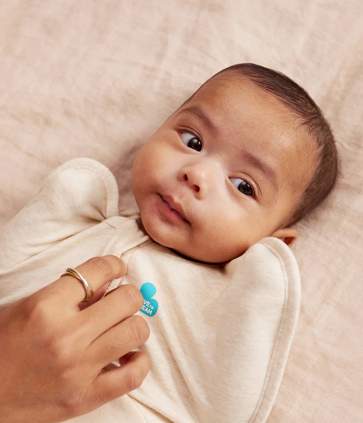 Swaddle Up 1.5Tog Cotton Fleece - Oatmeal Twigs