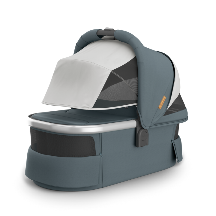 UPPAbaby V3 Bassinet - Stone Blue/Silver (Callum)