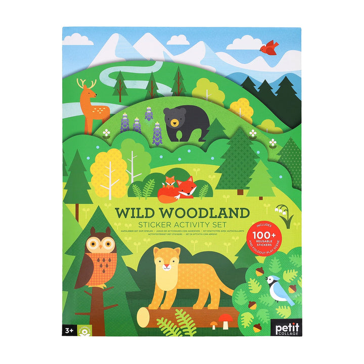 Petit Collage Sticker Activity Set: Wild Woodland