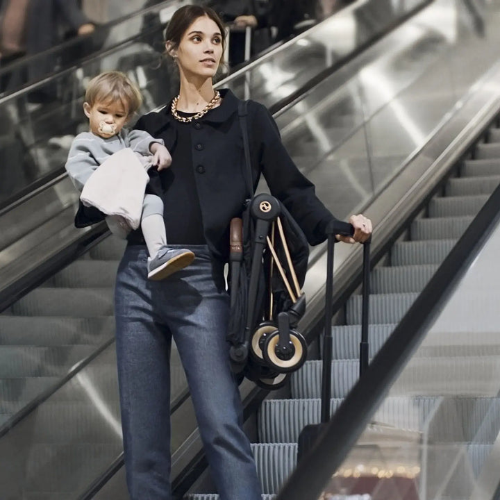 Cybex Coya Stroller Rose Gold/Sepia Black