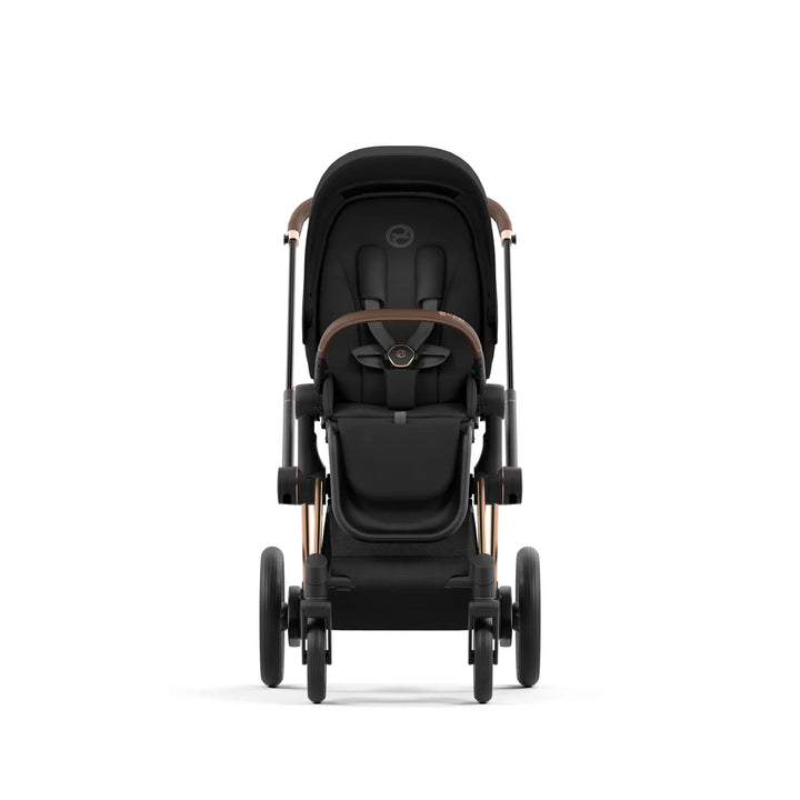 Cybex ePriam Pram Rose Gold Chassis/Sepia black 2024