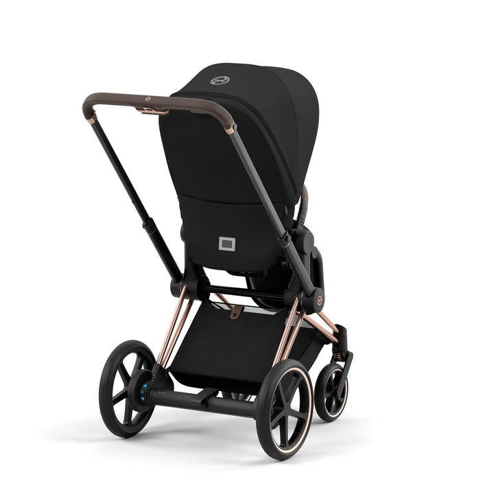 Cybex ePriam Pram Rose Gold Chassis/Sepia black 2024