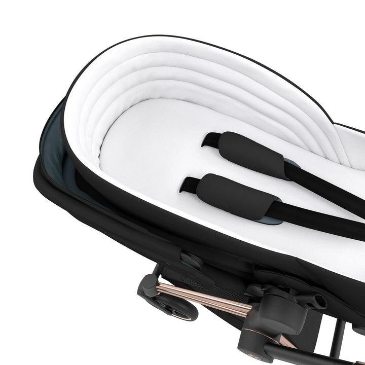 Cybex Platinum Lite Cot 2022. Deep Black