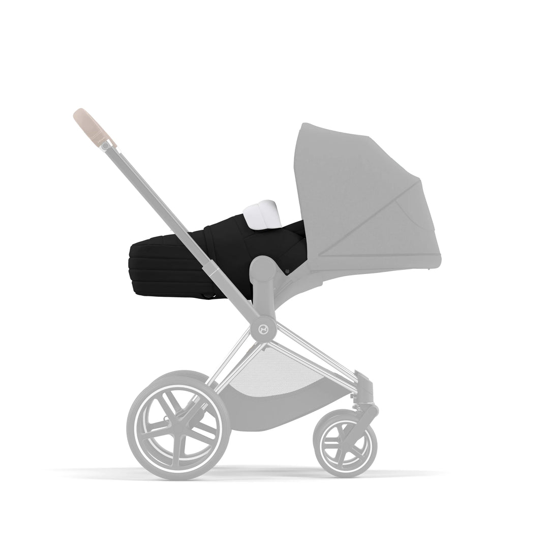 Cybex Platinum Lite Cot 2022. Deep Black