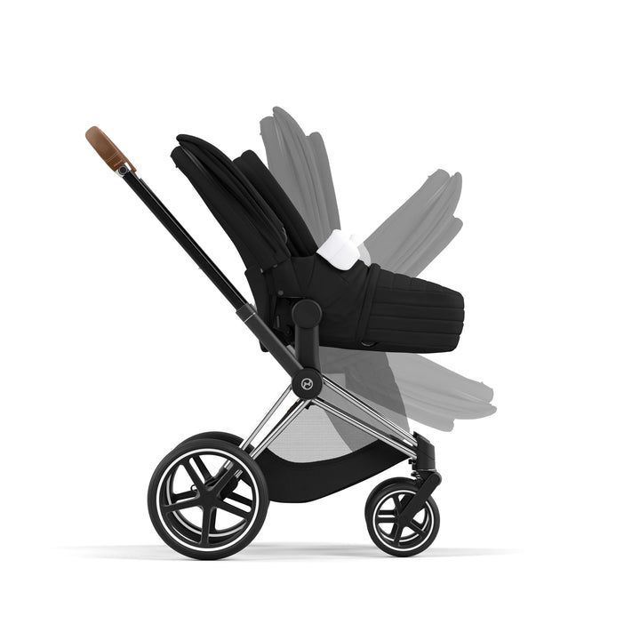 Cybex Platinum Lite Cot 2022. Deep Black