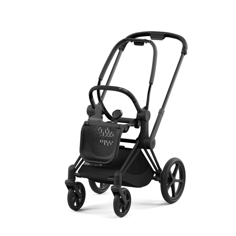 Cybex Priam Pram Chassis + Seat frame 2022. Matt Black – Whole Bubs