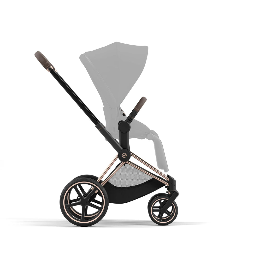 Cybex Priam Pram Chassis + Seat frame 2022.- Rose Gold