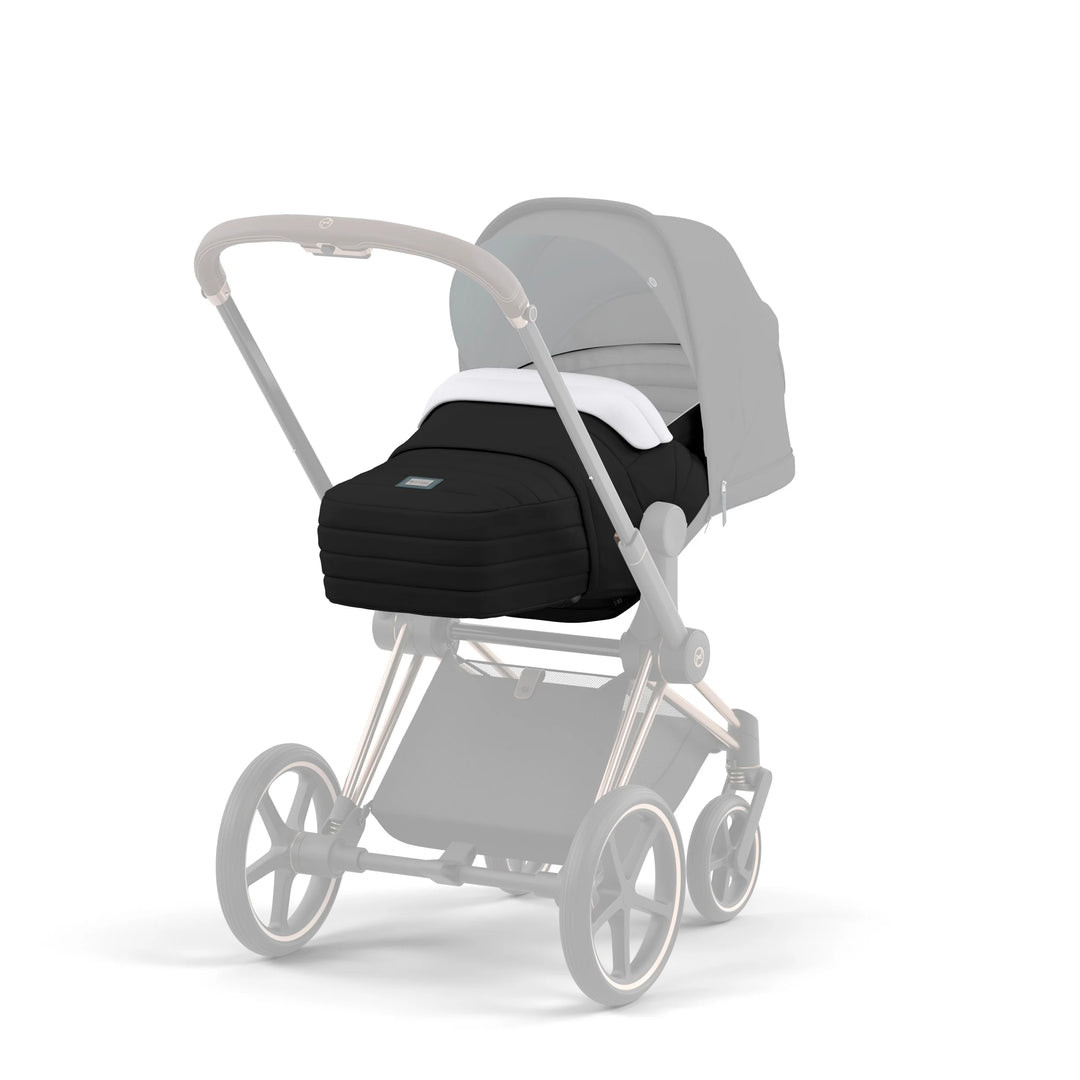 Cybex Platinum Lite Cot 2022. Deep Black