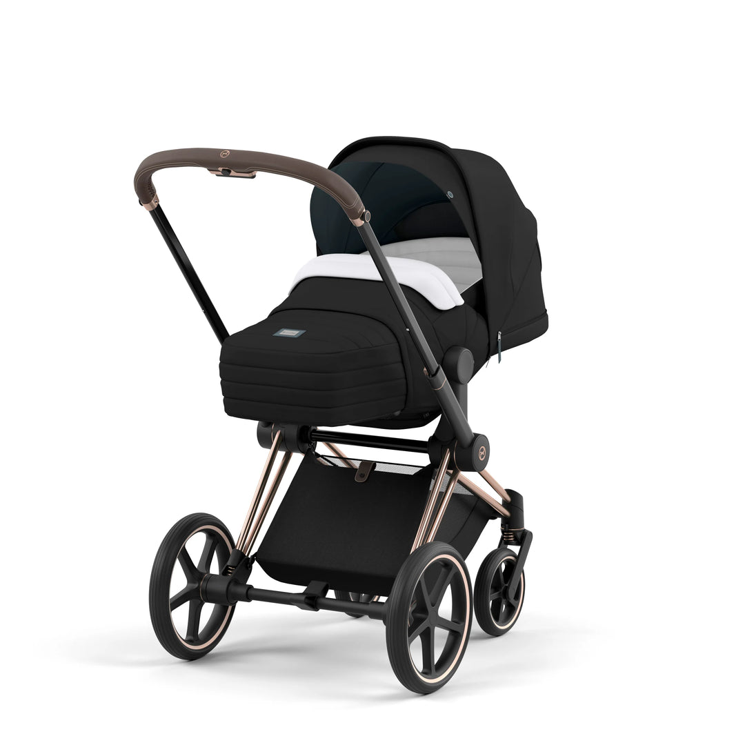 Cybex Platinum Lite Cot 2022. Deep Black