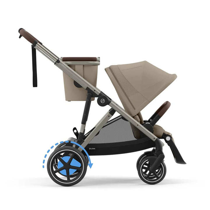 Cybex eGazelle S Pram - Almond Beige