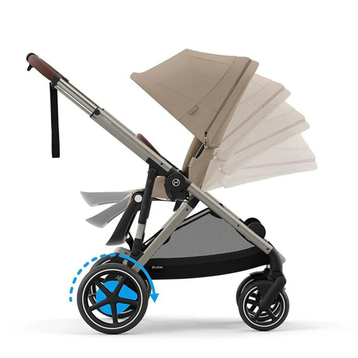 Cybex eGazelle S Pram - Almond Beige
