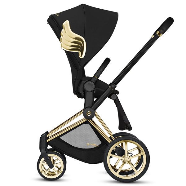 Cybex Priam V25 Pram Wings by Jeremy Scott with Lux Carrycot