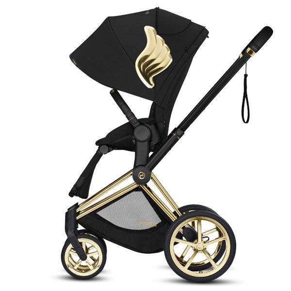 Cybex Priam V25 Pram Wings by Jeremy Scott with Lux Carrycot