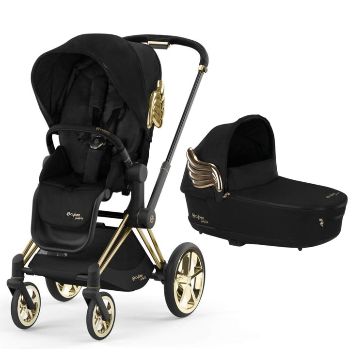 Cybex Priam V25 Pram Wings by Jeremy Scott with Lux Carrycot