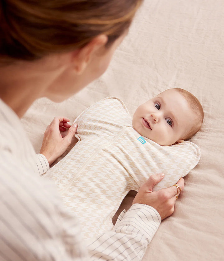 SWADDLE UP Original 1.0T - Tan Houndstooth
