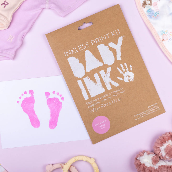 BABYink Ink-less Frame Kit - Pretty Pink