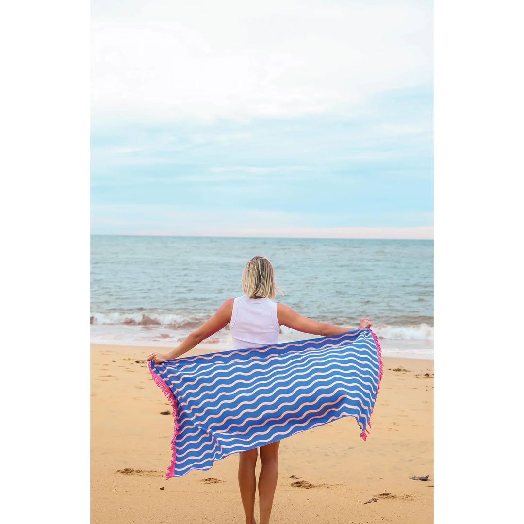 isGift Eclectic Summer - Quick Dry Tassel Towel 160x80cm - Assorted
