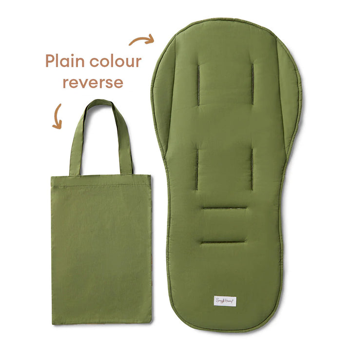 Snuggle Hunny Universal Organic Pram Liner - Diggers & Tractors