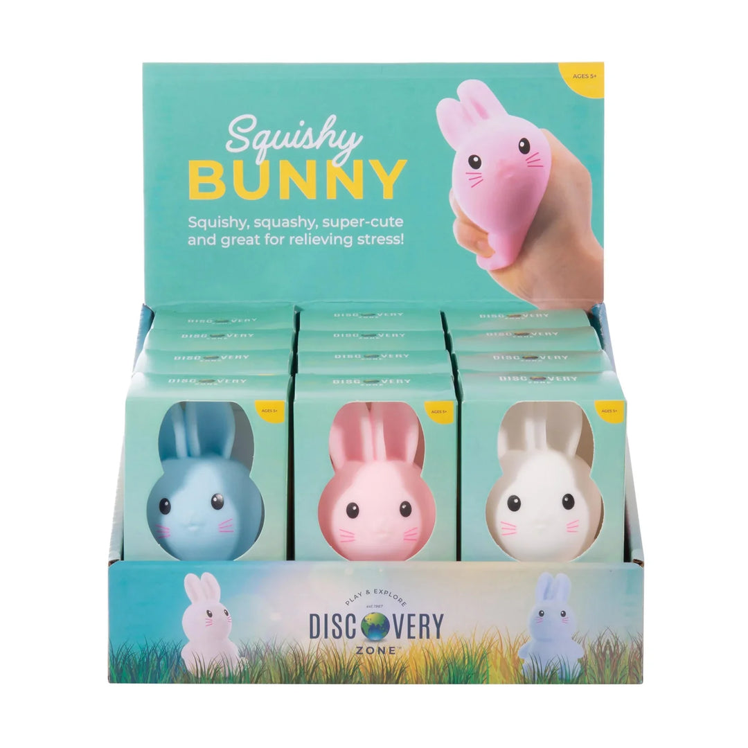 Discovery Zone Squishy Bunny (Assorted Colours)