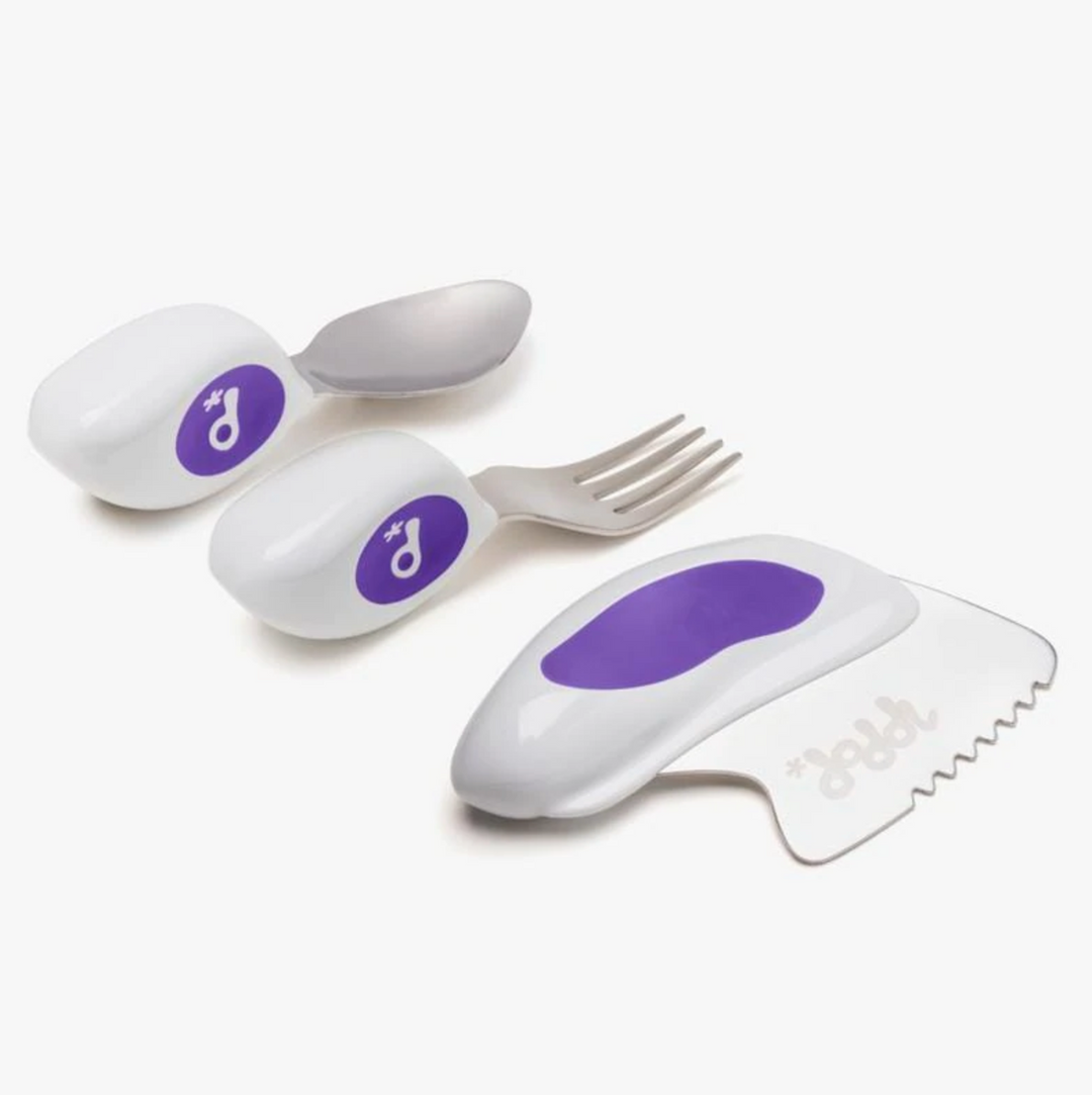 Doddl Cutlery Knife Fork Spoon-INDIGO