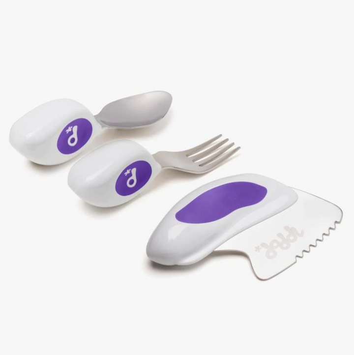 Doddl Cutlery Knife Fork Spoon-INDIGO