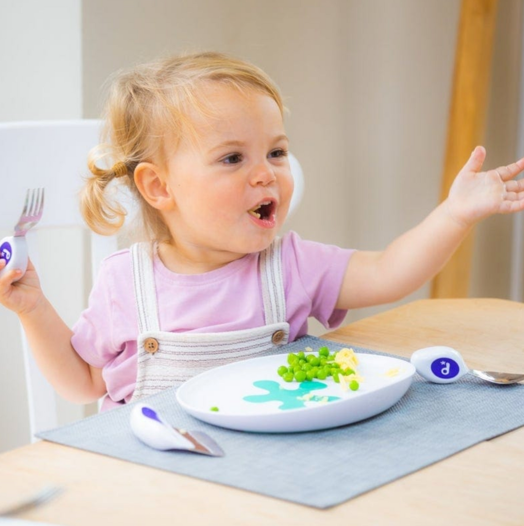 Doddl Cutlery Knife Fork Spoon MAGENTA