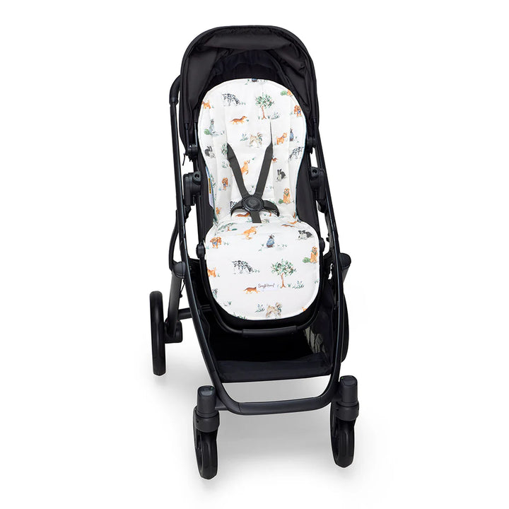 Snuggle Hunny Universal Organic Pram Liner - Dog Park