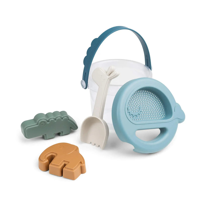 Done by Deer Sand Play Set 5 Piece Blue
