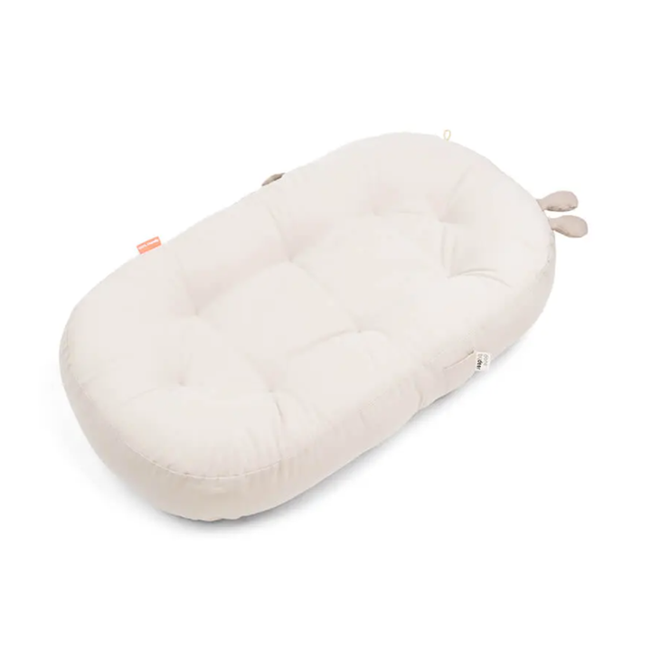 Done by Deer Cozy Lounger with Activity Arch – Sand