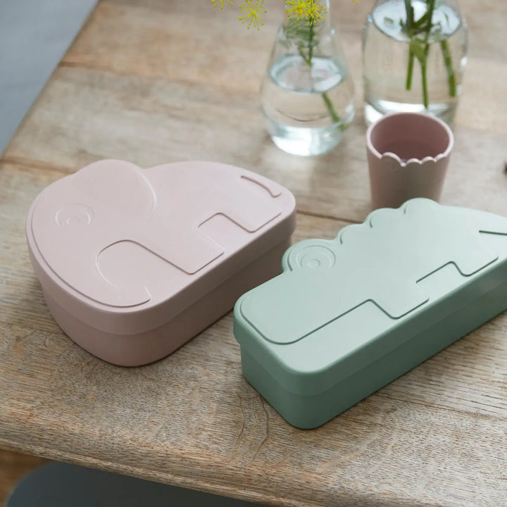Done by deer Kiddish lunch box Croco Green