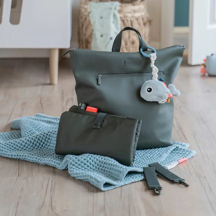 Done by Deer Changing Backpack + Change Mat Green