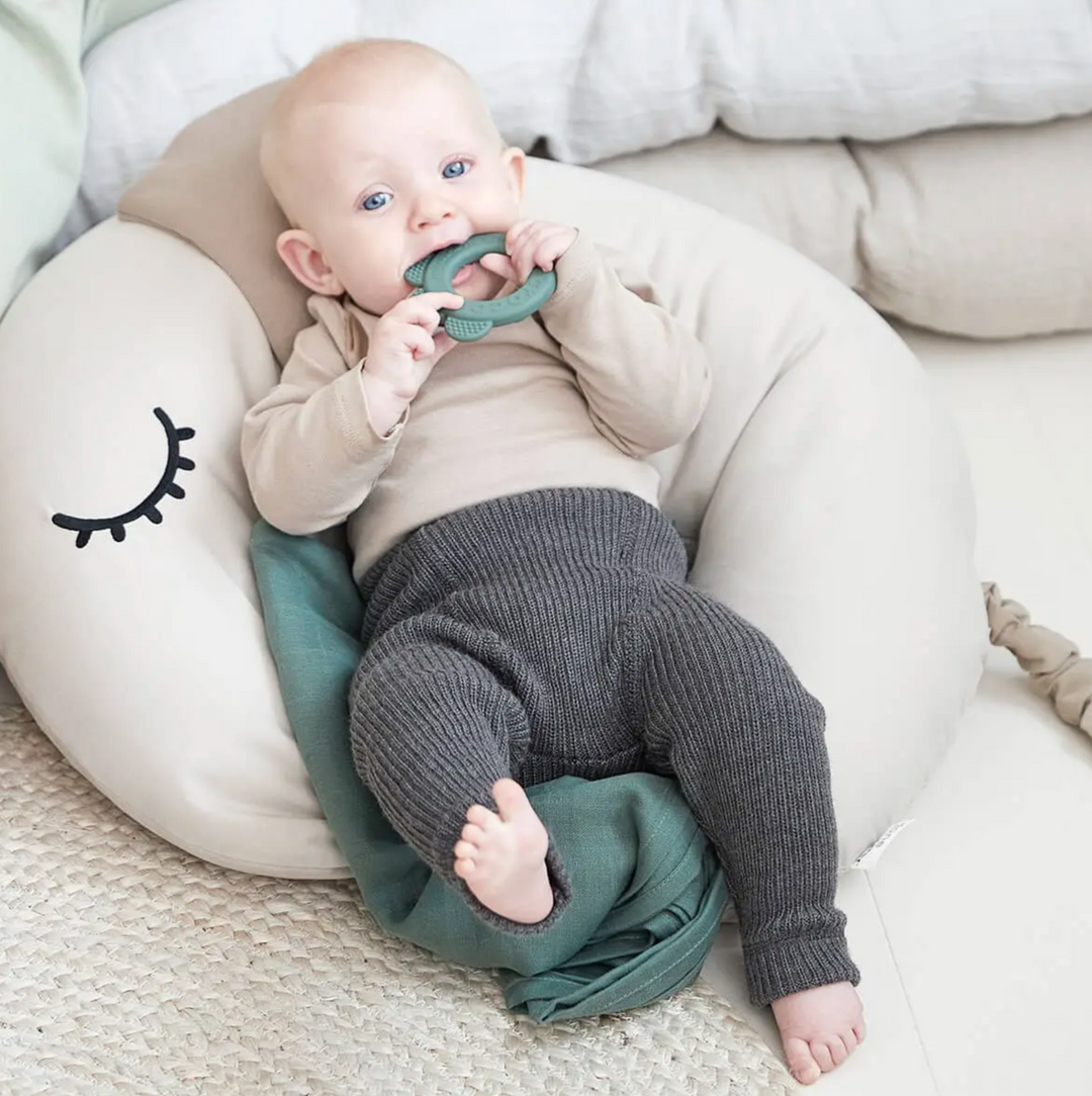 Done by Deer Nursing & Baby Pillow – Blue