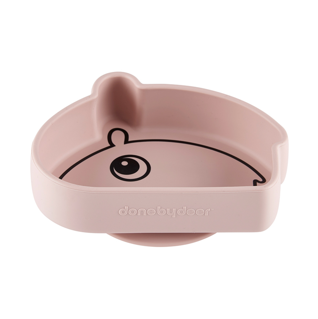 Done by Deer Silicone Stick & Stay bowl, Ozzo, powder
