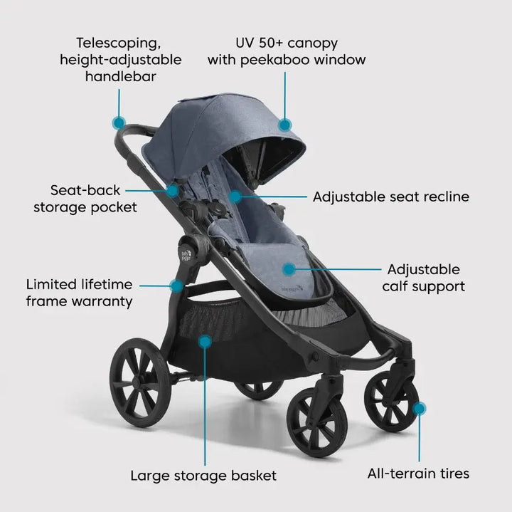 Baby Jogger City Select 2-Harbour Grey