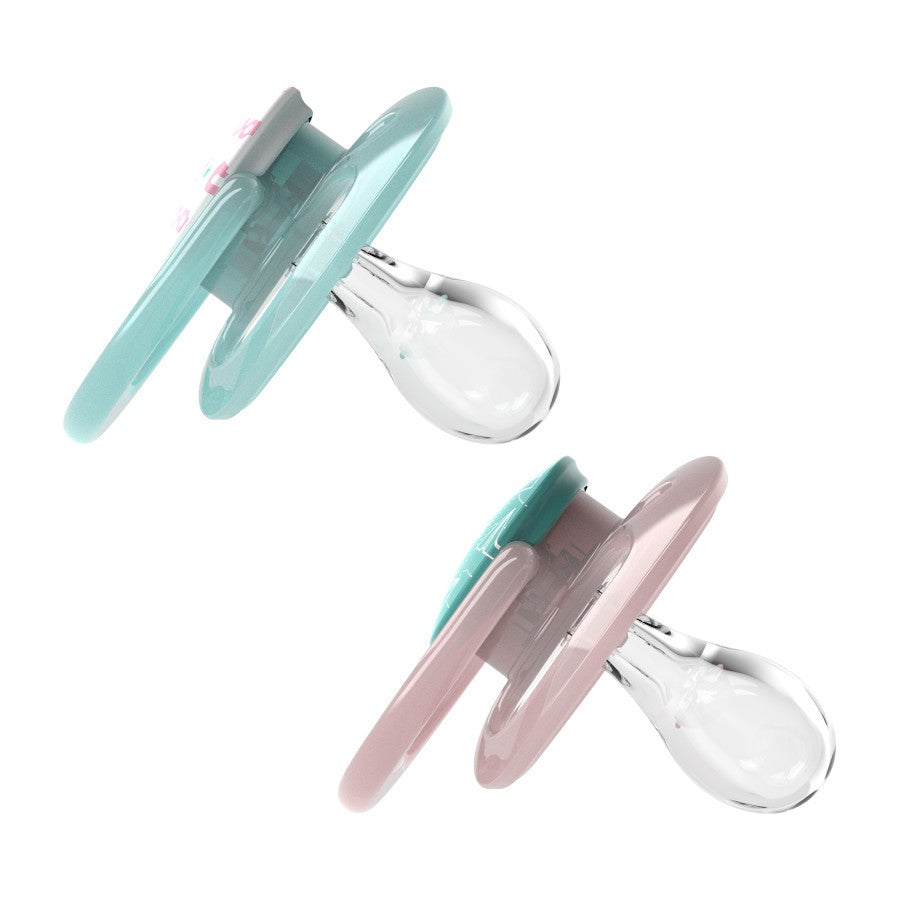 Dr Browns Advantage Pacifier, Stage 2, Pink Airoplanes, 2 Pack (6-18m)