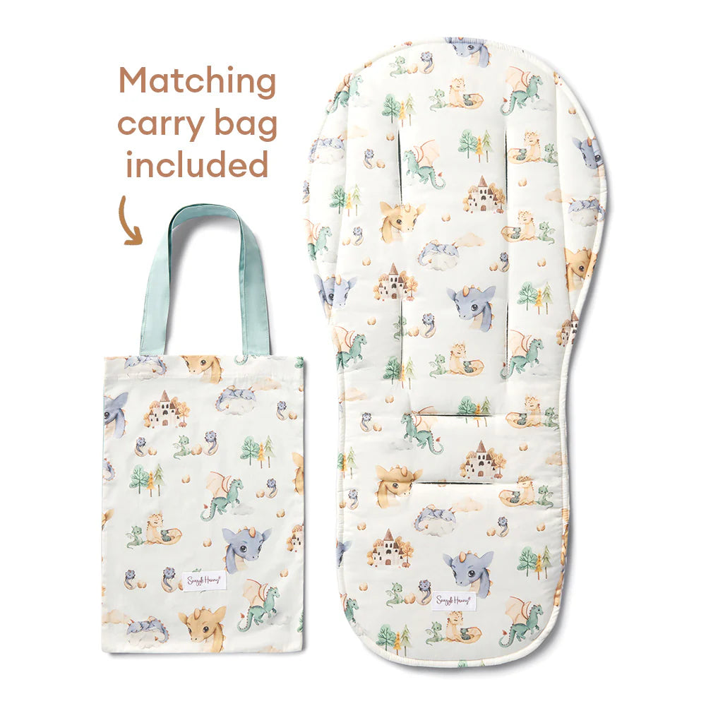 Snuggle Hunny Universal Organic Pram Liner - Dragon