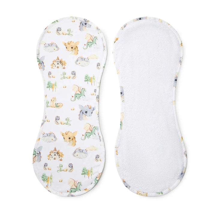 Snuggle Hunny Organic Cotton Burp Cloth - Dragon