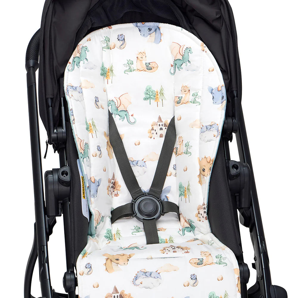 Snuggle Hunny Universal Organic Pram Liner - Dragon
