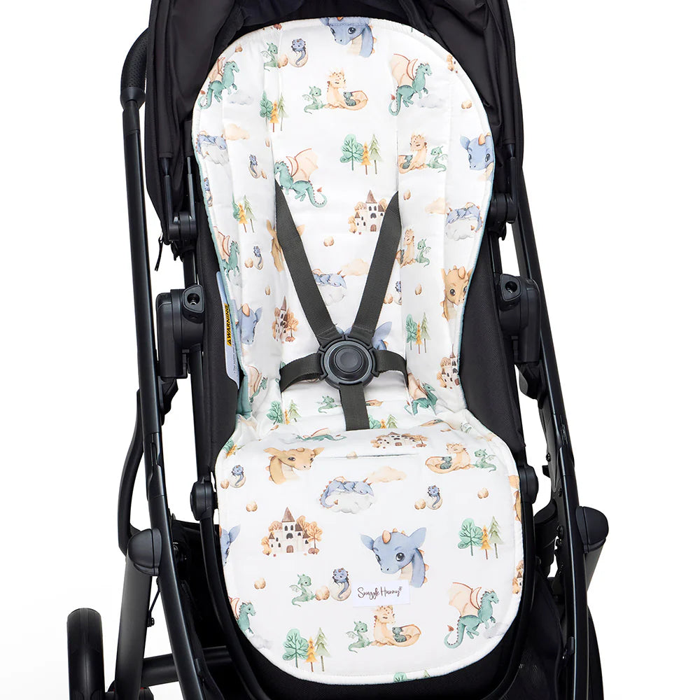 Snuggle Hunny Universal Organic Pram Liner - Dragon