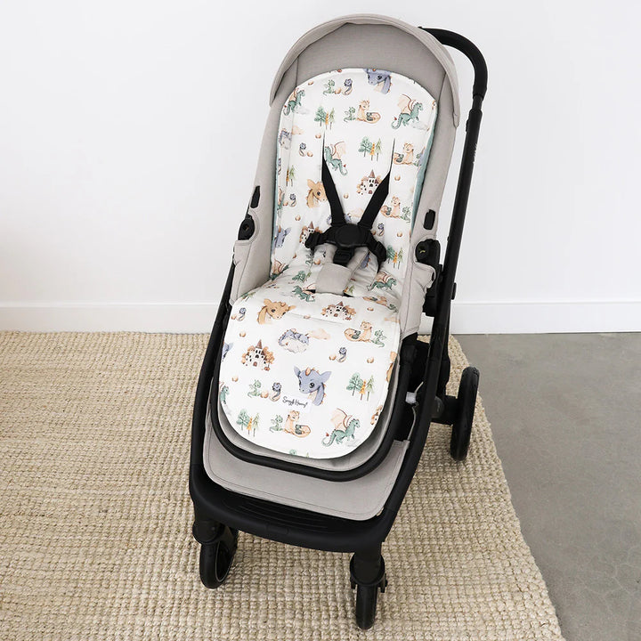 Snuggle Hunny Universal Organic Pram Liner - Dragon