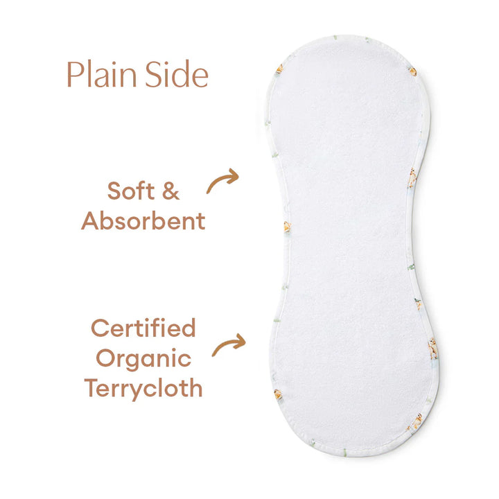 Snuggle Hunny Organic Cotton Burp Cloth - Duck Pond