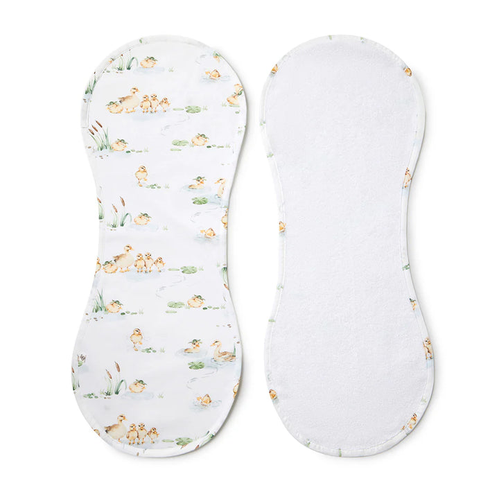 Snuggle Hunny Organic Cotton Burp Cloth - Duck Pond