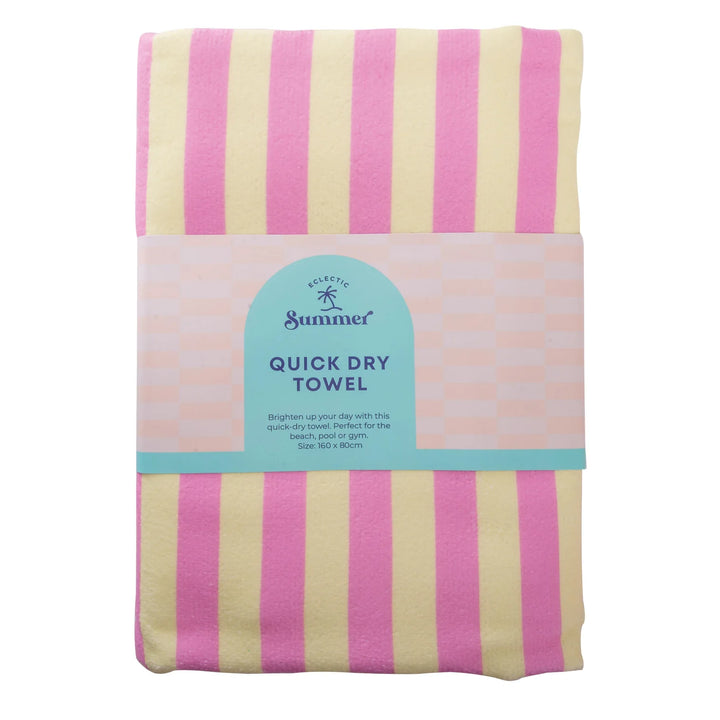 isGift Eclectic Summer - Quick Dry Tassel Towel 160x80cm - Assorted