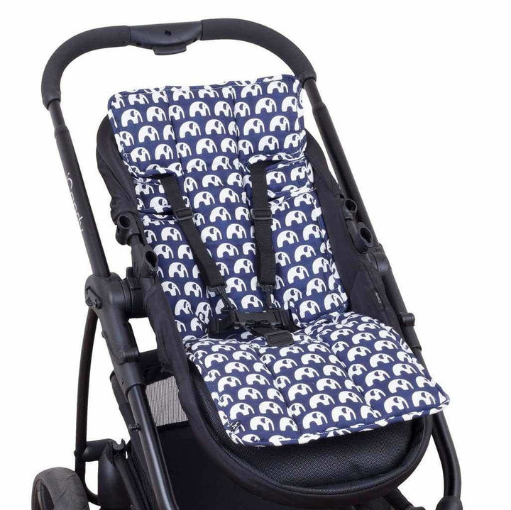 Outlookbaby Pram Liner  Navy Elephants