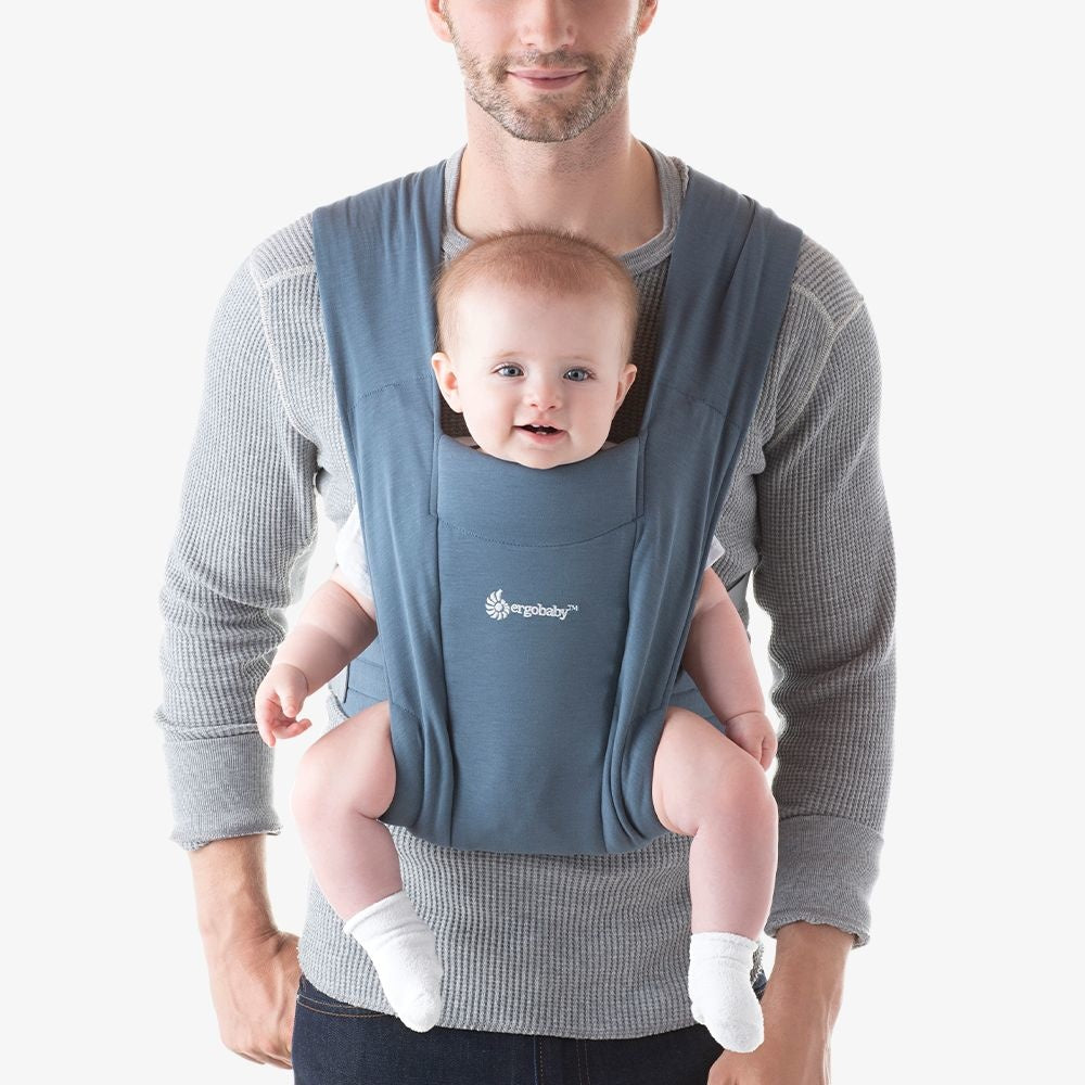 Ergobaby Embrace Newborn Carrier - Oxford Blue