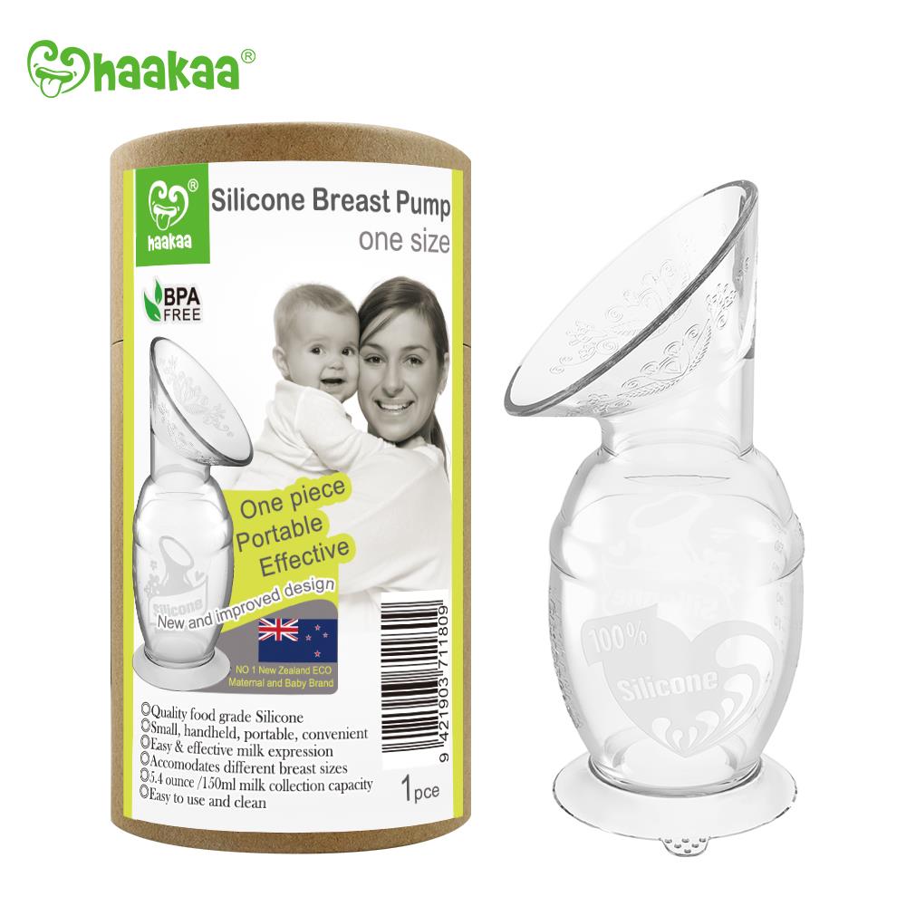 Haakaa Generation 2 150ml Silicone Breast Pump with Suction Base