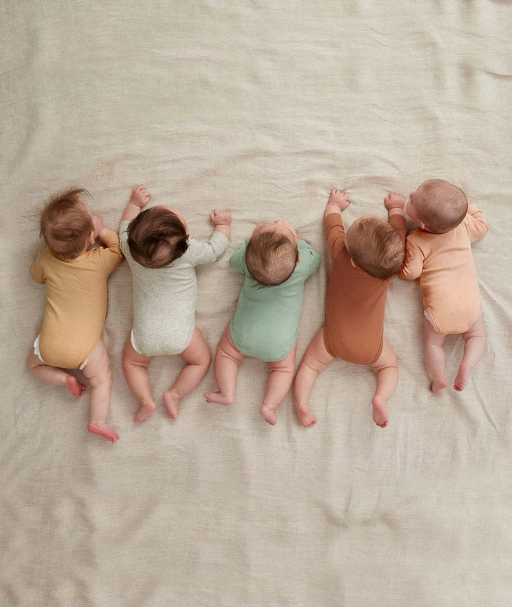 ergoPouch Long Sleeve Bodysuit-Wheat