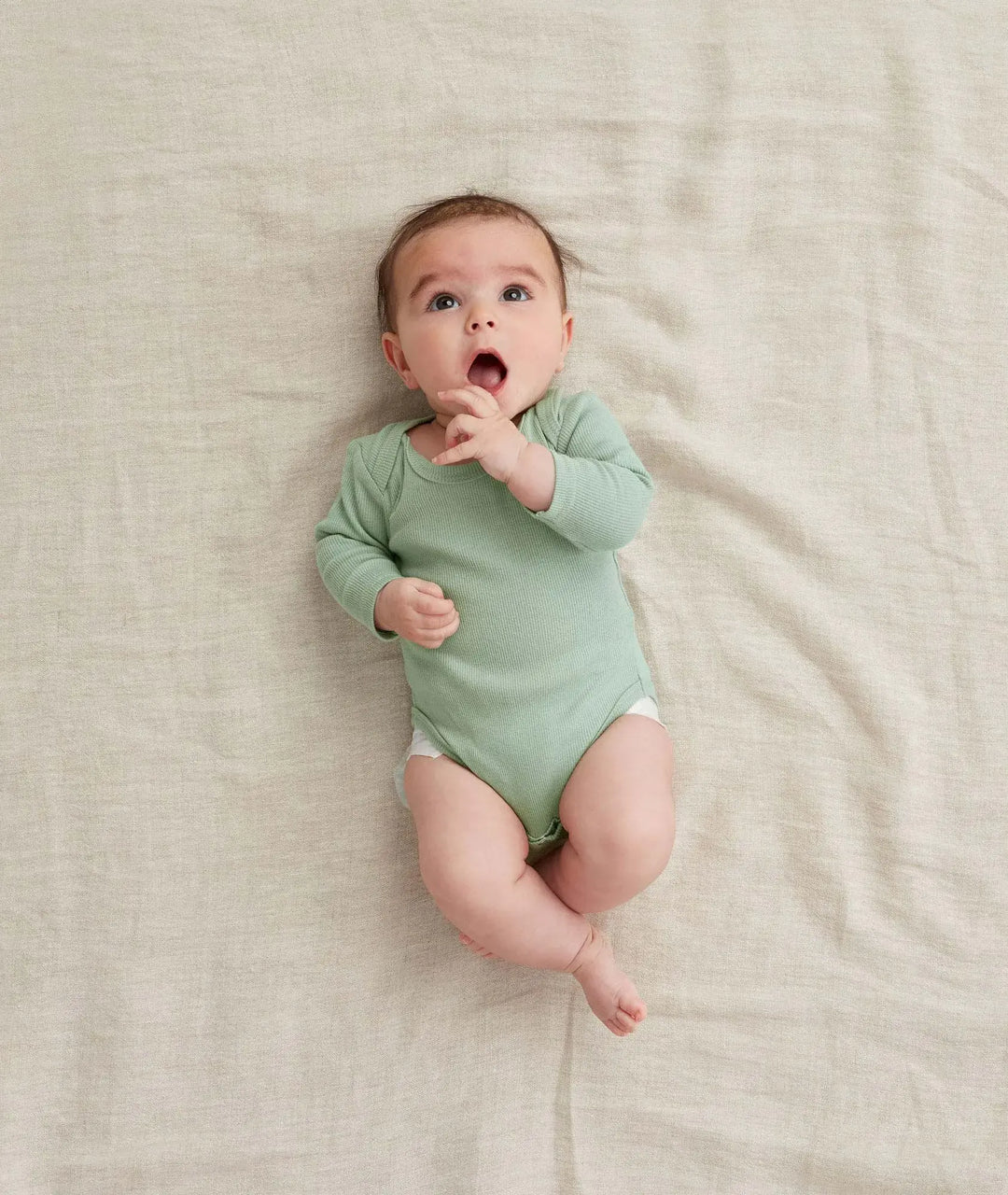 ergoPouch Long Sleeve Bodysuit-Sage