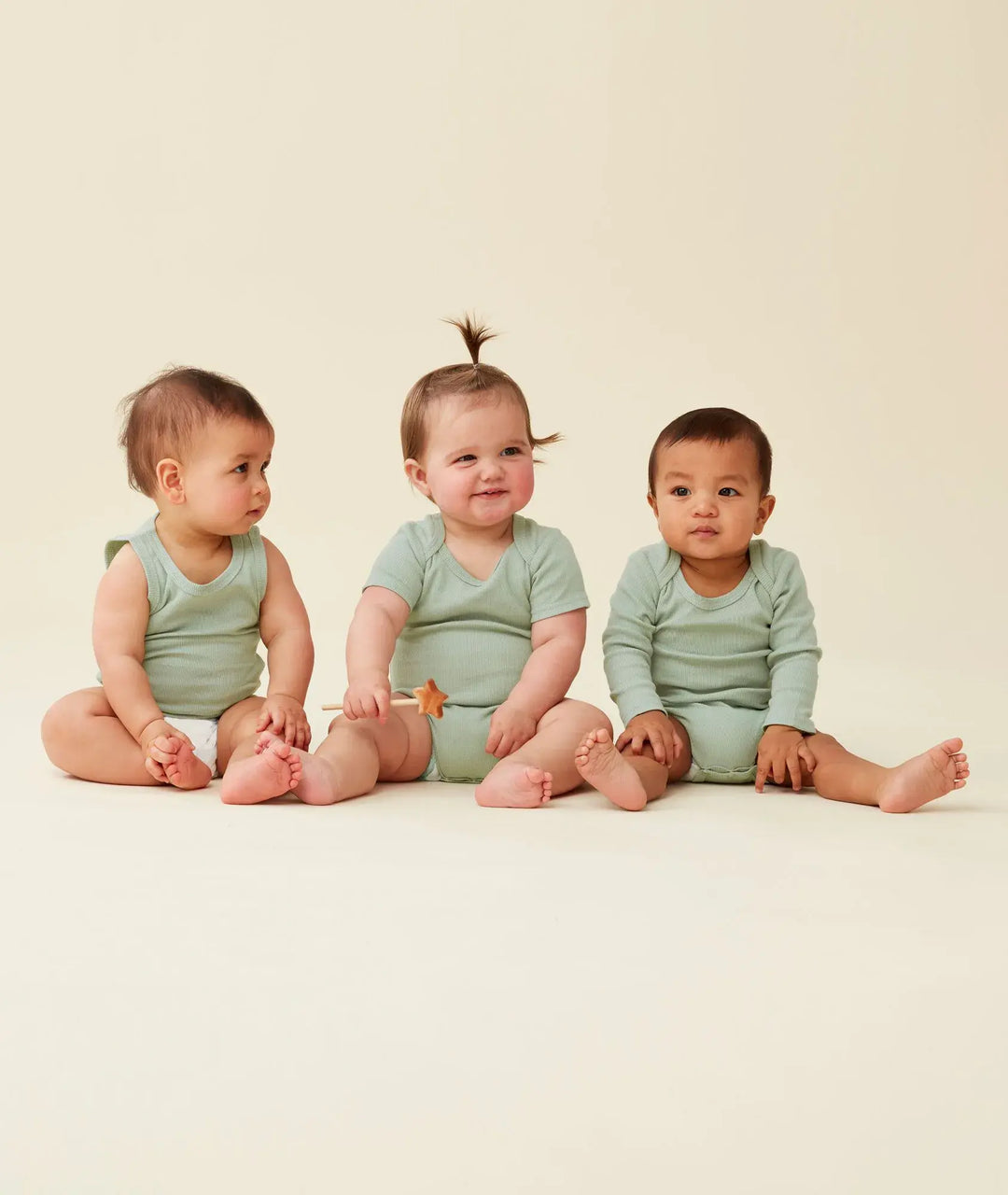 ergoPouch Long Sleeve Bodysuit-Sage