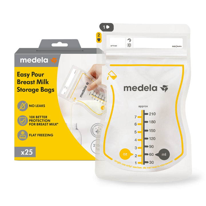 Medela Easy Pour Breast Milk Storage Bags ( 25pk)